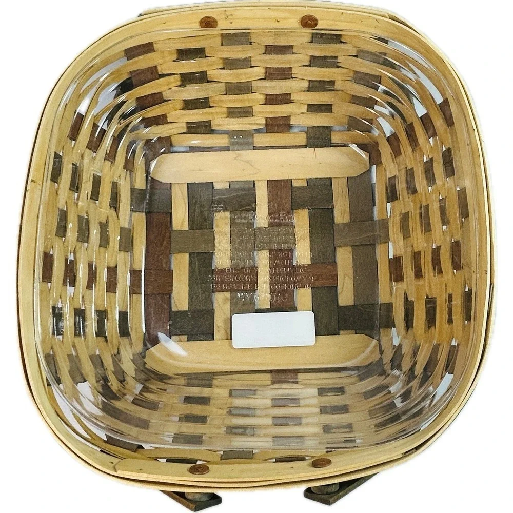 Longaberger ACT WOVEN MEMORIES BASKET 2008 with Protector - Picture 5 of 10